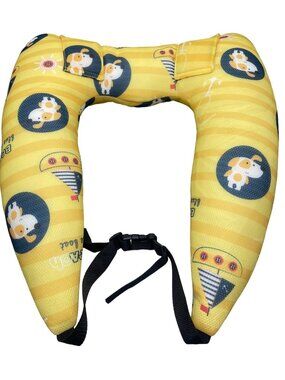 child car sleeping pillow neck yellow adjustable dog boat READ